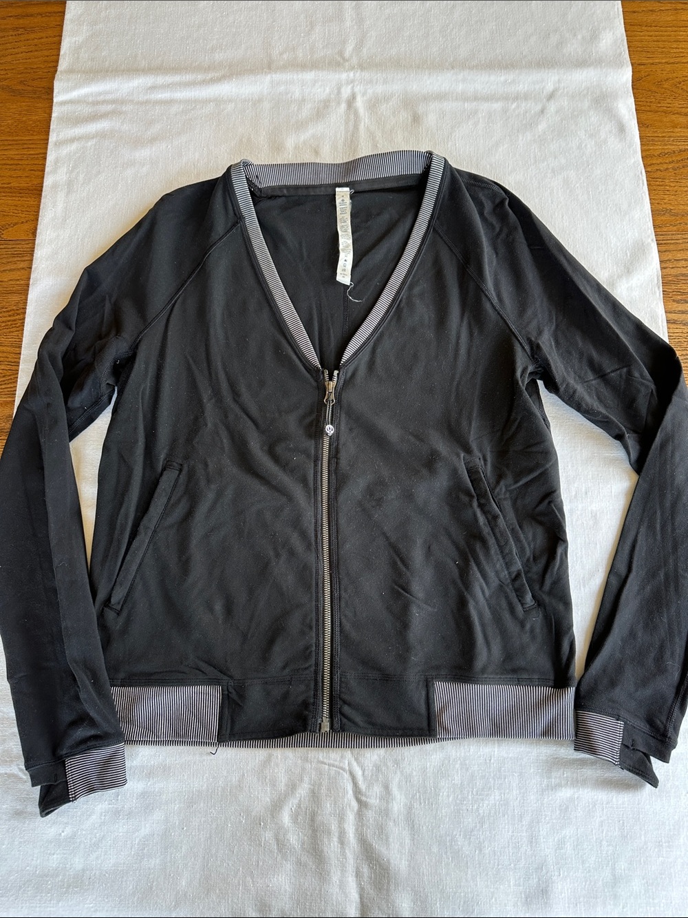 Lululemon H'Om Run Jacket Black 8